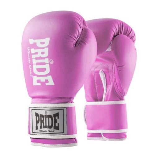 Pride pink boxing gloves