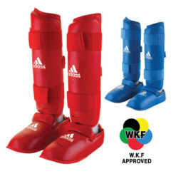 Karate Schienbein und Spannschutz WKF, Adidas