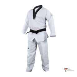 Adidas Adistart II WT taekwondo dobok s črnim ovratnikom