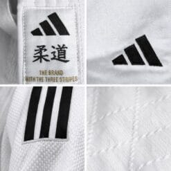 Judo kimono Adidas – Training J500 beli - slika 3