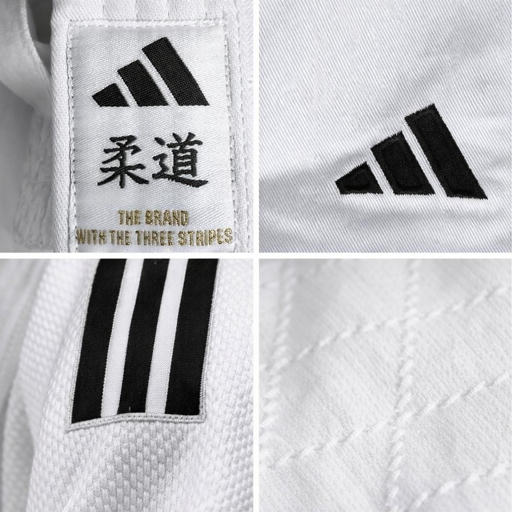 Judo kimono Adidas – Training J500 beli - slika 3