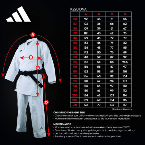 Karate kimono DNA Kumite Fighter mere