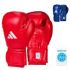 WAKO kickboks rokavice Adidas adiWAKOG2 rdeče in modre