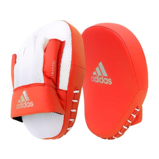 Trainer Handpratzer Adidas rot-silbernes Logo