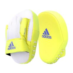 Trainer Handpratzer Adidas gelb-blaues Logo