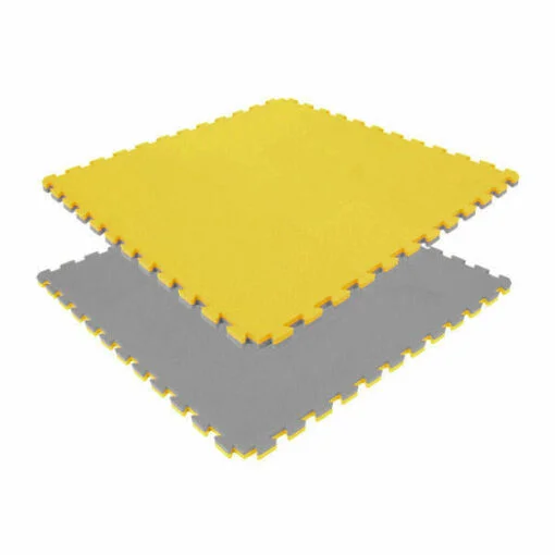 Tatami puzzle blazina Pride rumeno siva