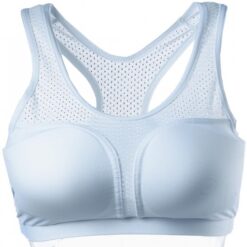 Women's top shirt for chest protectors elastic white color