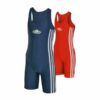 Wrestling singlets for children Adidas set blue and red