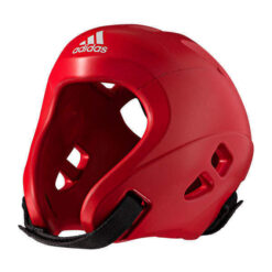 Headguard for kickboxing and taekwondo Adidas red