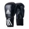 Boxhandschuhe Speed ​​schwarz Adidas mit weißem Logo