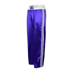 Hlače za kickboxing 110 Adidas modo-bele