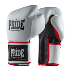 Professionelle Sparring Boxhandschuhe Thai Pro7 Pride weiß schwarz