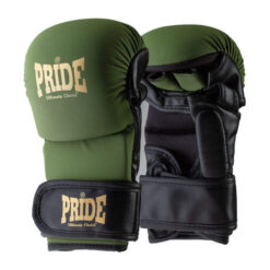 MMA sparring gloves Pride green