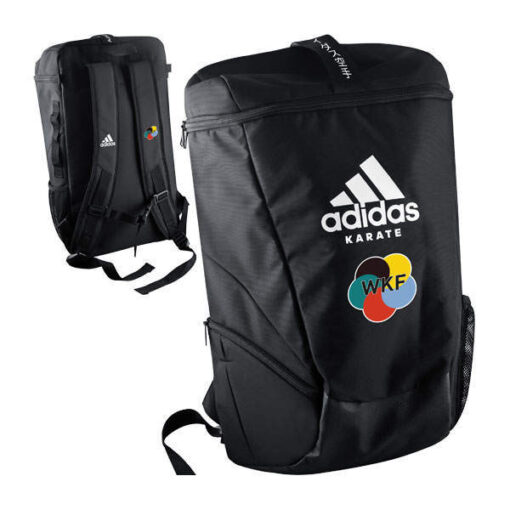 Sportrucksack Karate WKF Adidas Schwarz