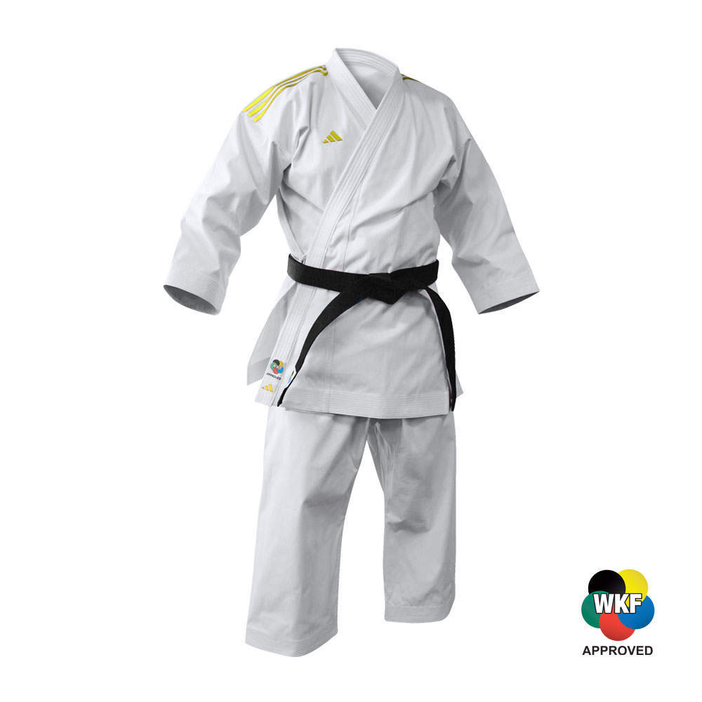Karate kata kimono Adidas Shori Premier League zzlatimi oznakami