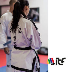 ITF dobok Instructor 2 Adidas hrbet