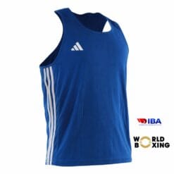 Boks majica IBA - WORLD BOXING modra