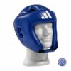 Kickboxing čelada Adidas Rookie ADIBH01 modra