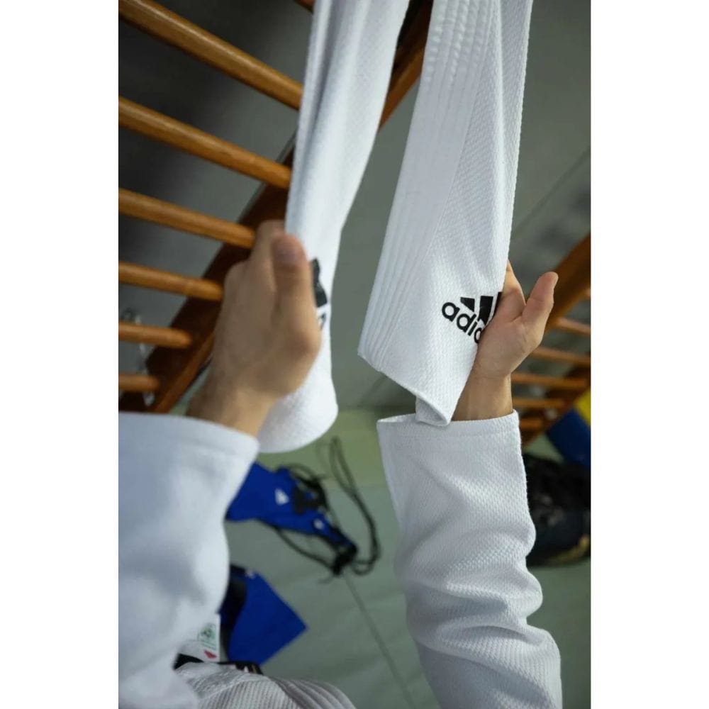 Judo vadbeni trak Adidas The Band za trening vlečne moči, prijemov in eksplozivnosti v judu