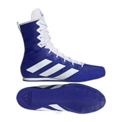 Modro-beli boksarski čevlji Adidas Box Hog 4