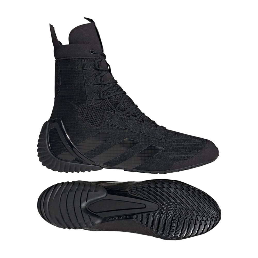 Schwarze Boxschuhe Adidas Speedex 23