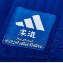 Judoanzug Adidas – Training J500 Blau – Bild 6