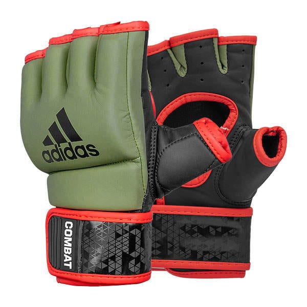 MMA rokavice Adidas Combat 50 v vojaško zeleni barvi