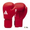 Rdeče World Boxing boksarske rokavice Adidas WB Licensed