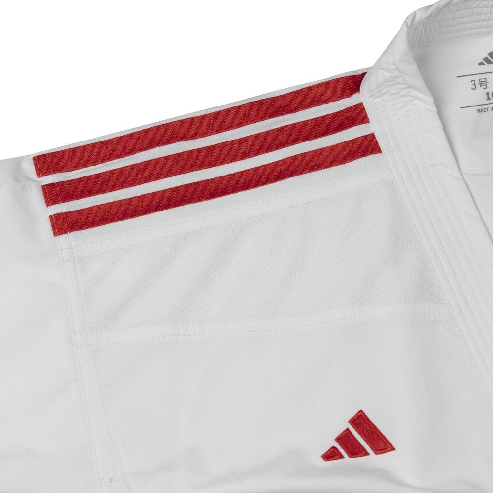 Adidas Senko WKF Kumite Jacke mit roten Details